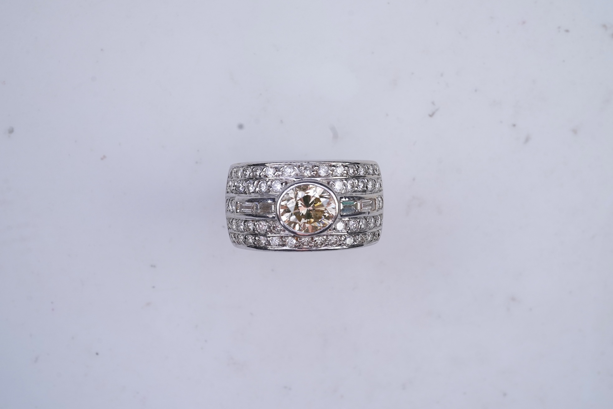 A diamond ring